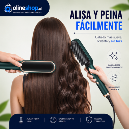 Cepillo Alisador Rizador Multifuncional